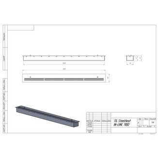 Топливный блок SteelHeat IN-LINE 1200