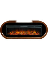 Каминокомплект Soho орех с очагом Vision 60 LOG LED