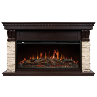 Каминокомплект Firelight Michigan 42 темный дуб с очагом Electrolux EFP/P-4220LS