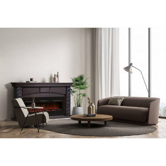 Каминокомплект Porto Long венге с очагом Electrolux Infinity EFP/P-1600ULS