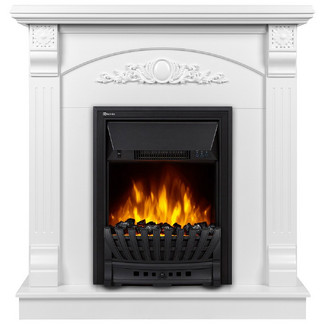 Каминокомплект Barocco Classic белый с очагом ELECTROLUX Classic EFP/P- 1020LS