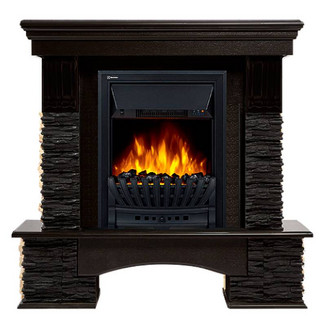 Каминокомплект Pietra Nuovo Classic камень шпон венге с очагом ELECTROLUX Classic EFP/P- 1020LS