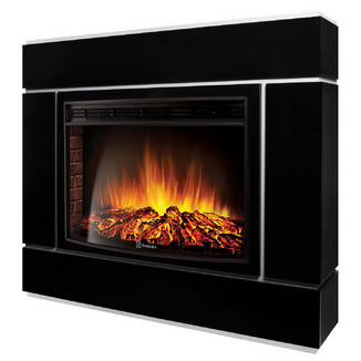 Каминокомплект Lacado 30 черный с очагом Electrolux EFP/P-3320LS N