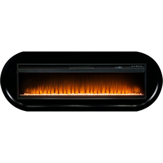 Каминокомплект Ellips черный с очагом Vision 60 LED