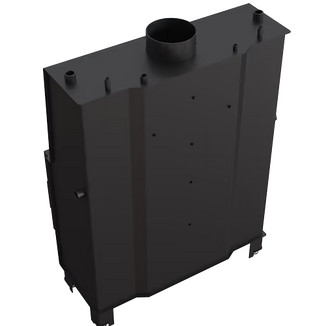 Топка LUCYPW20W, двойное стекло