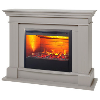 Электрокамин RealFlame ONTARIO 26 BG HELIOS 26 3D латте
