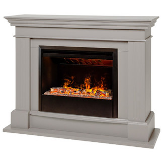 Электрокамин RealFlame ONTARIO 26 BG 3D HELIOS 26 SBG латте