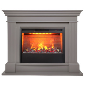 Электрокамин RealFlame ONTARIO 26 BG 3D HELIOS 26