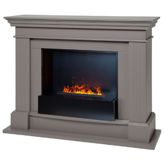 Электрокамин RealFlame ONTARIO 26 BG 3D CASSETTE BLACK PANEL