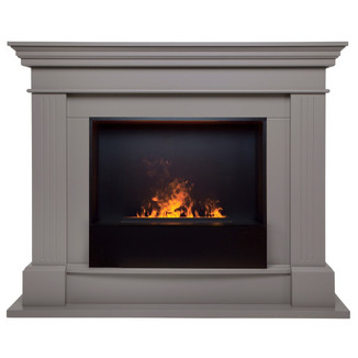 Электрокамин RealFlame ONTARIO 26 BG 3D CASSETTE BLACK PANEL