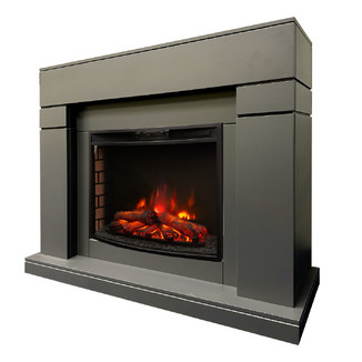 Электрокамин RealFlame Lindelse 26 GR графит + Evrika LED 25,5 LED