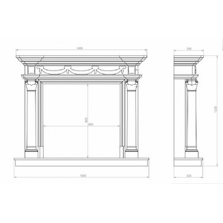 Мраморный портал Orpheus II Madeira