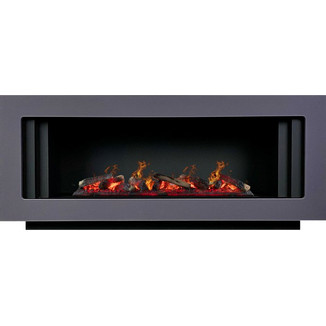 Каминокомплект Royal Flame Line SFT серый графит с очагом Design L1000RF 3D PS/LOG