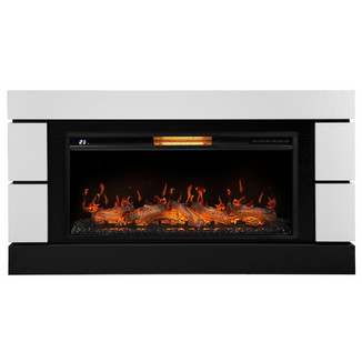 Каминокомплект Firelight Moderno 40 с очагом Aurora RTFP/P-AR40LS