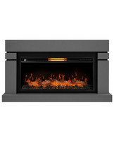 Каминокомплект Firelight Lindos 42 серый с очагом Electrolux EFP/P-4220LS Р/В