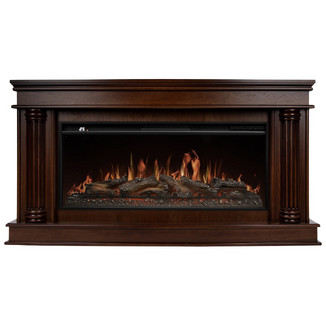 Каминокомплект Firelight Olympia 40 канадский дуб с очагом Aurora RTFP/P-AR40LS