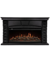 Каминокомплект Firelight Porto 40 камень черный, шпон венге с очагом Aurora RTFP/P-AR40LS