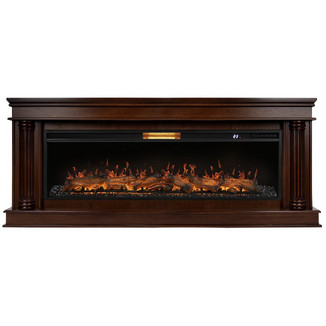 Каминокомплект Firelight Olympia 60 канадский дуб с очагом Aurora RTFP/P-AR60LS