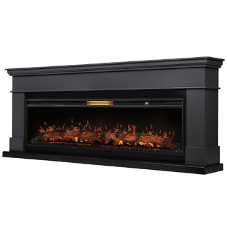 Каминокомплект Firelight California 60 графит с очагом Aurora RTFP/P-AR60LS