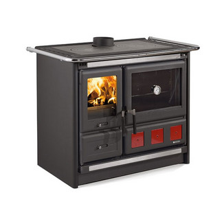 Печь-камин La Nordica Rosa 5.0 XXL Steel Nero Antracite (черный)