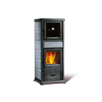 Печь-камин La Nordica TermoRossella Plus c/ Forno D.S.A. PETRA (в камне)