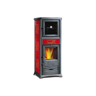 Печь-камин La Nordica Rossella Plus Forno EVO Liberty BO (бордовый)
