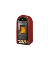 Печь-камин La Nordica Stefany forno BO (бордовый)