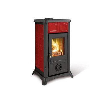 Печь-камин La Nordica Gemma Ceramica Elegance Bordeaux (бордовый)
