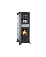 Печь-камин La Nordica Gemma Forno 5.0 Petra (серый камень)