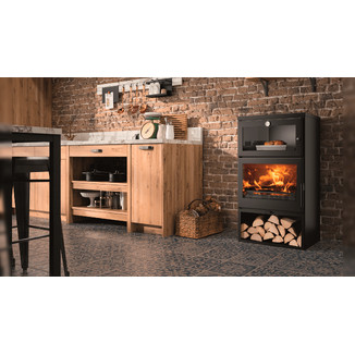 PANADERO Печь-камин с духовкой Oven Ecodesign