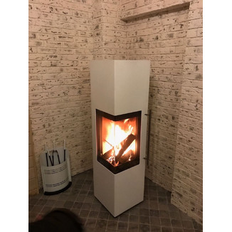 Дровяная печь EMBER Стеван 700 XL white