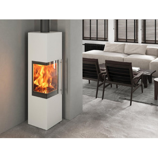 Дровяная печь EMBER Стеван 700 XL white