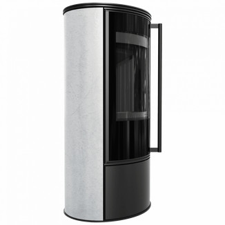 Печь Kratki PRO ERIK WHITE NATURAL
