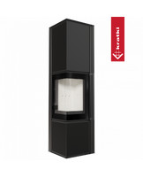 Печь Kratki PRO TORA/L 8 кВт Nero Assoluto