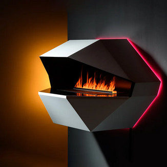 Каминокомплект NERO DESIGN с очагом Schones Feuer 3D FireLine 800