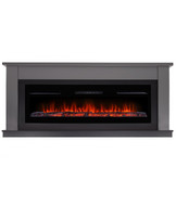 Каминокомплект Canto Long графит с очагом Electrolux Infinity EFP/P-1600ULS Р/В