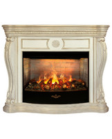 3D электрокамин RealFlame Barcelona 33 WT с очагом Firestar 33 3D