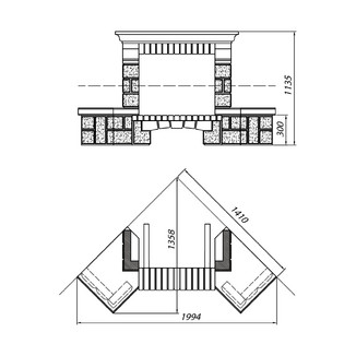 Облицовка BEAURIVAGE SR, с каменной балкой (Supra-Russia)