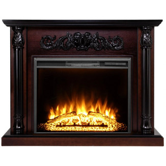 Электрокамин RealFlame Salford 33 AO с очагом AQUAMARINE 33