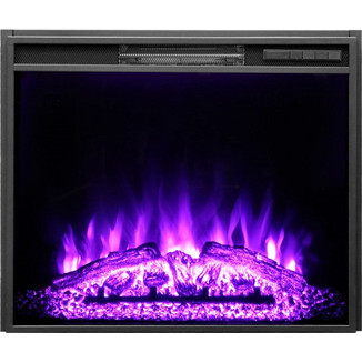 Электрокамин RealFlame Barcelona 33 AO с очагом AQUAMARINE 33