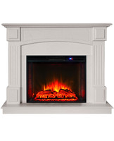Электрокамин RealFlame Carolina 25,5 WT Sparta LED 25,5 LED