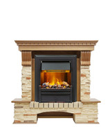 Каминокомплект Dimplex Pierre Lux дуб сланец с очагом Brookline Black