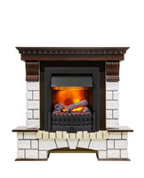 Каминокомплект Dimplex Pierre Lux темный дуб очагом Danville Black