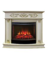 Электрокамин RealFlame Milano 25,5 WT с Evrika 25,5 LED