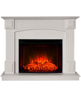 Электрокамин RealFlame Carolina 25,5 WT Evrika 25,5 LED