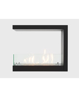 Встроенный биокамин Lux Fire Торцевой 755 М