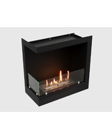 Встроенный биокамин Lux Fire Угловой 490 S левый угол