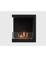 Встроенный биокамин Lux Fire Угловой 555 M левый угол