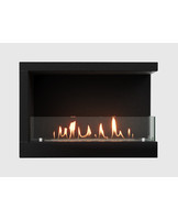 Встроенный биокамин Lux Fire Угловой 690 S правый угол