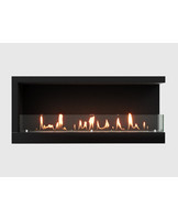 Встроенный биокамин Lux Fire Угловой 1090 S правый угол